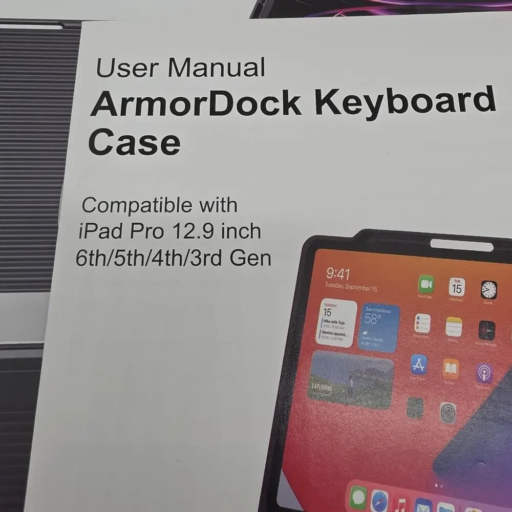 CHESONA Keyboard Case for ipad pro 12.9 inch (6th, 5th, 4th, 3rd...